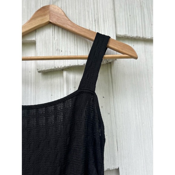 Cider Ruffle Ruched Square Neck Romper M - Picture 2 of 9